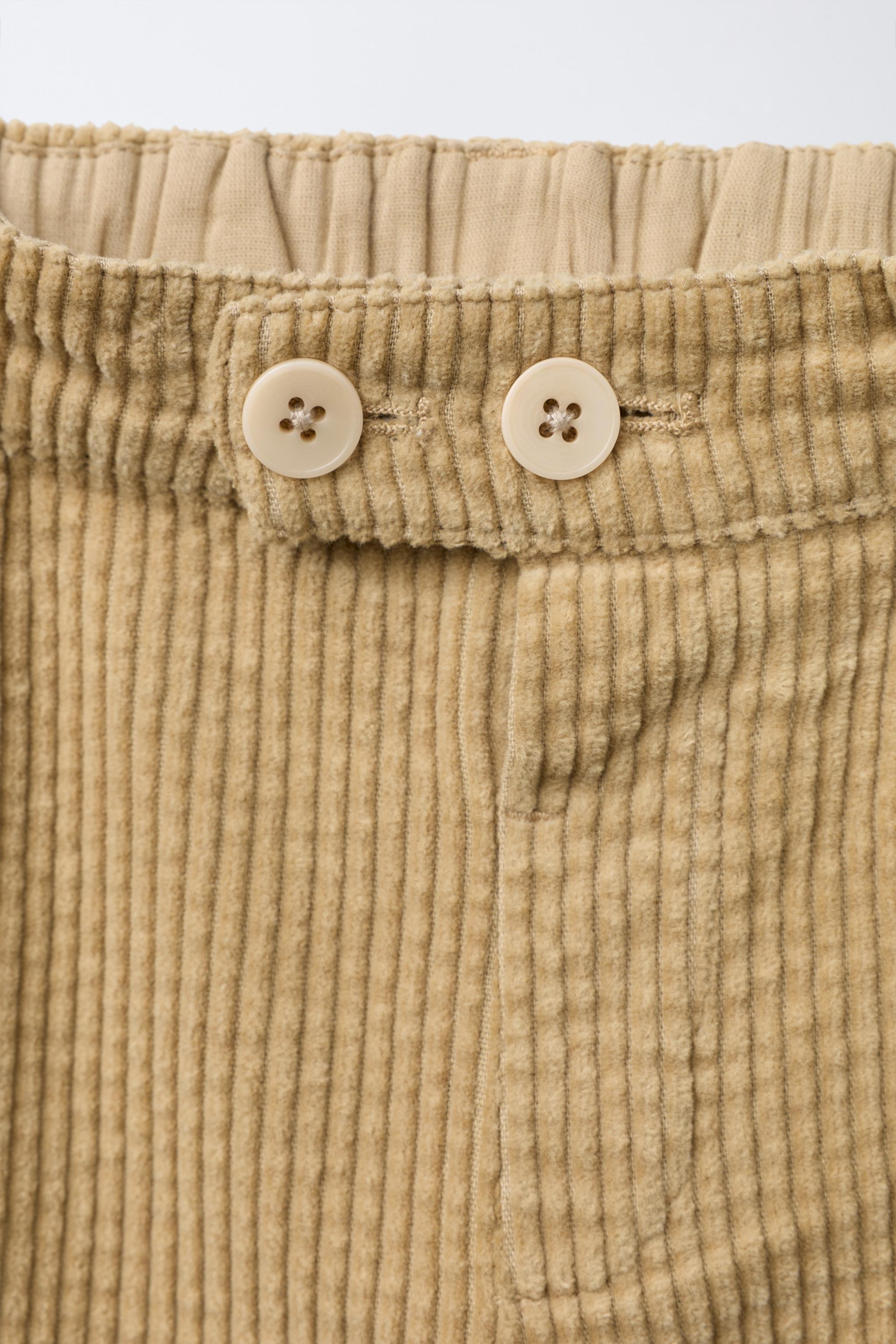 THICK CORDUROY BALLOON PANTS